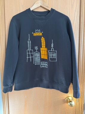 COACH x Jean-Michel Basquia Rare Discontinued Luxury Crewneck Sweatshirt Men’s L